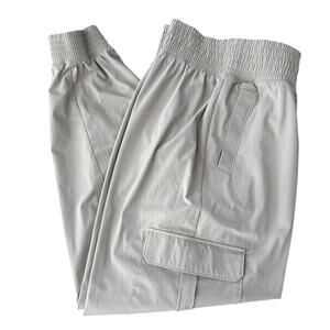 Abercrombie YPB Deep Motion Tek Cargo Jogger Pants Ultra High Rise large